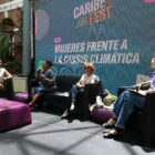 panel Mujeres frente a la crisis climática, en Caribe Fest